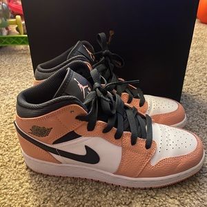 Pink Quartz Air Jordan 1s